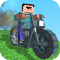 疯狂摩托方块竞速