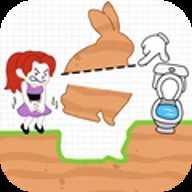 画线切割上厕所