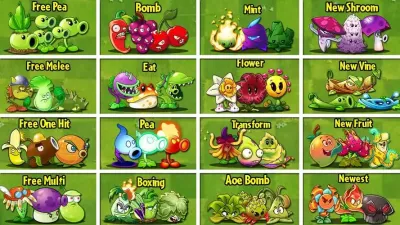 植物大战僵尸全部版本