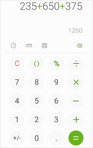三星手机计算器1
