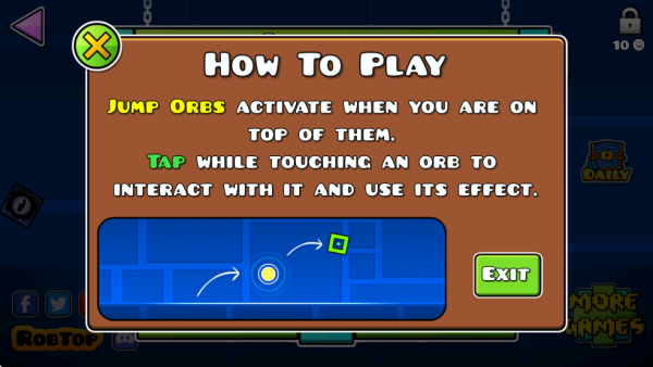 波浪冲刺几何箭头4